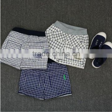 square printed pure cotton shorts for boys kids fashion shorts