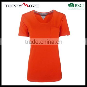 T092-1665R High Quality Blank T Shirt 95 Cotton /5 Elastane T-Shirt