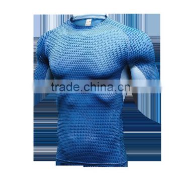 Men's quickly dry fit sports wear T-shirt