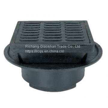 Roof Drain RD-400 Korea Cast Iron Roof Drain with No-Hub and Thread Outlet for Roof Drainage