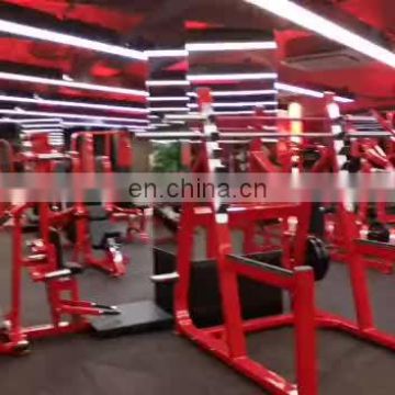 2019 Hot Hammer Strength Half Rack Free Weight Exercise Fitness Commercial Gym Equipment Iso-Lateral Incline Chest Press RHS08