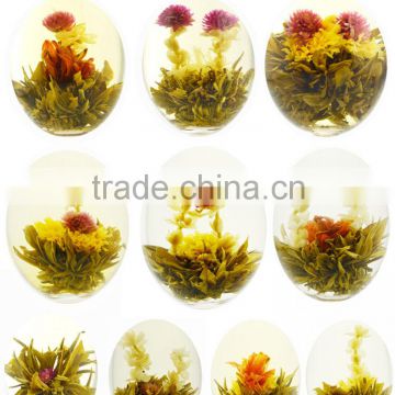 Beautiful Flowering Tea.Many different Flowers tea