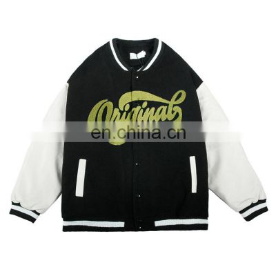2021 high quality men winter with logo Windproof oversized coats and jackets work