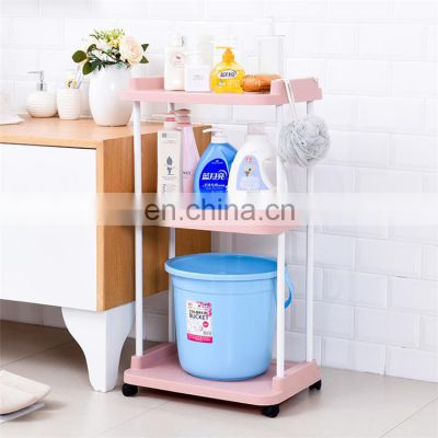 2021 Top sale standing type household  wash basin  storage shelf