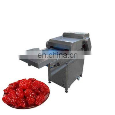 Multifunctional destone machine for apricot/cherry/plum