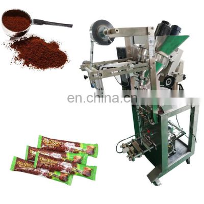 Zhengzhou automatic vertical coffee tea powder stick bag packing machine for small pack