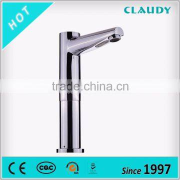 2016 Popular Long Neck Sink Automatic Shut off Faucet in United States