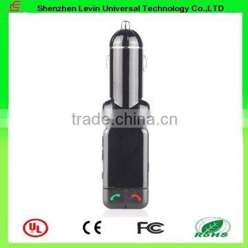 Bluetooth Car Charger MP3 Play for Vehicle with FM Frequency Transmitter