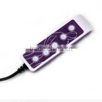powerful vibro shape tapping belt heating waist belt vibra massage belt with heating function EG-MB02