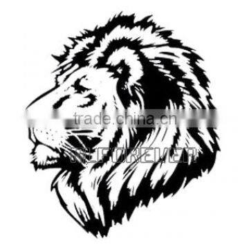 Lion vinyl matte peel and stick sticker decal