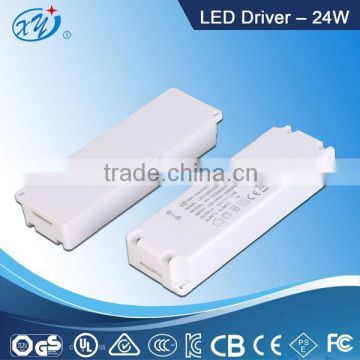 constant voltage 24W LED driver for LED strip light