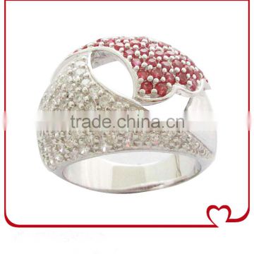 2014 Fashion Ring with Gemstone/CZ,Engagement&Gifts Quartz Ring