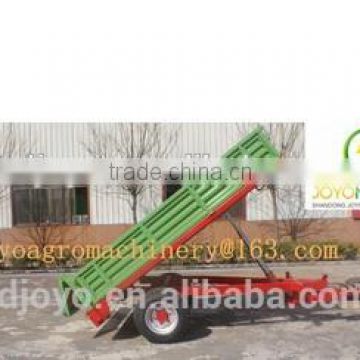 7CX-4 SIDE TIPPING agriculture tractor trailer made in joyo