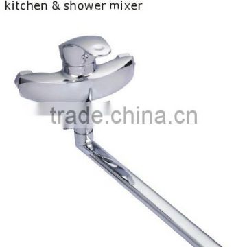 Zinc kitchen & shower mixer