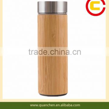 Bamboo insulation cup bamboo water bottle