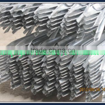 FR- Hot dipped galvanized angle iron Palisade Fence