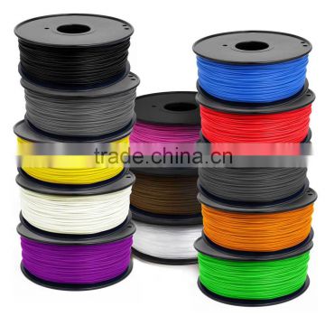 2016 3D printer filament high quality yellow 1.75mm 3.0mm abs pla hips wood filament for DIY 3D pen 3D printing machine material