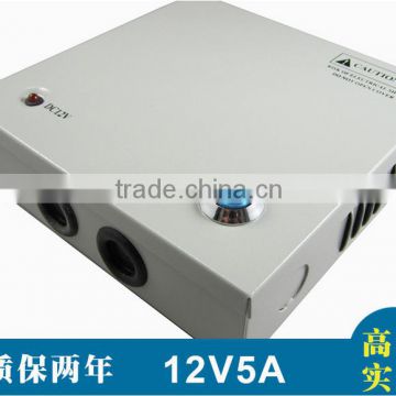 Monoprice 106877 4 Channel 12V DC 5 Amps CCTV Camera Power Supply