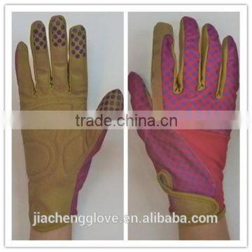 JC2013-053-3 Synthetic Leather gloves, women gloves, gardening Gloves