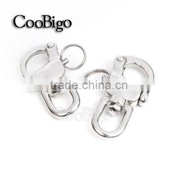 85mm Stainless Steel Swivel Jaw Snap Shackle Sailing Boat Marine Hardware #FET016-6