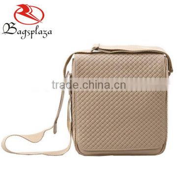 M4023 OEM guangzhou PU stitching designer messenger bag men 2016
