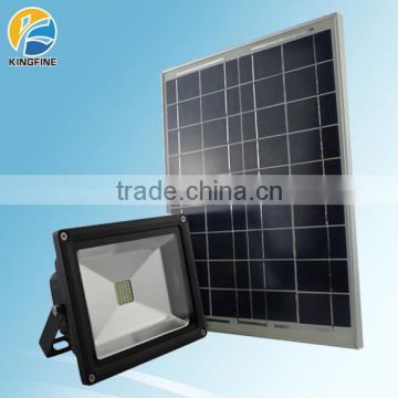 20w Solar LED Flood light rechargeable with solar panel, IP65