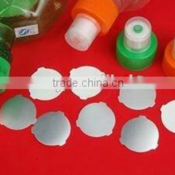 pressure sensitive lids aluminum foil sealing lids/liner for food bottle packaging