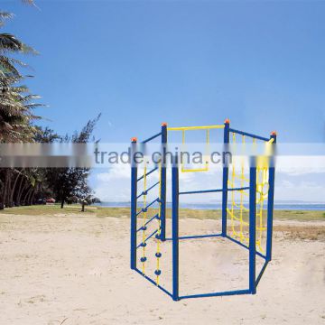 outdoor Kids Combined Trainer fitness equipment in playground