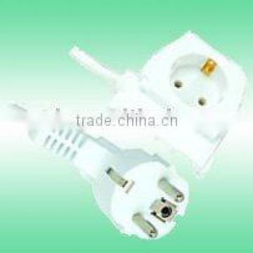 Extension Cord Set 16A 250V power cable extension cor for Ironing board H05VV-F 3G1.0/1.5mm2 max 2.0M ROHS compliant