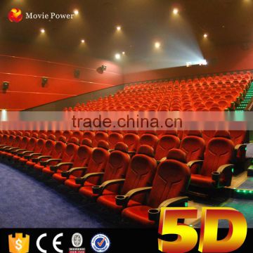 Electric System 60 Seats Motion Theater Seats with special Effects For 5D Cinema entertainment