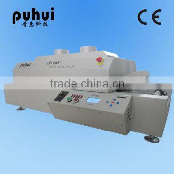 PUHUI T960 LED automatic reflow oven batch production with manual solder paste printer Tai'an Manufacturer direct selling