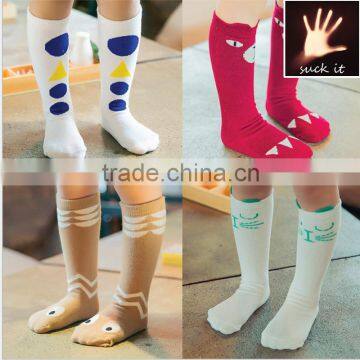 2015 Lovely cartoon boys and girls cotton socks kids cotton pantyhose socks