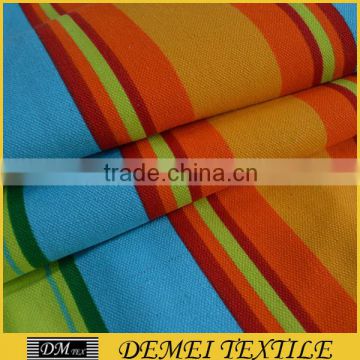 stripe pattern fabric print roll cotton home textile