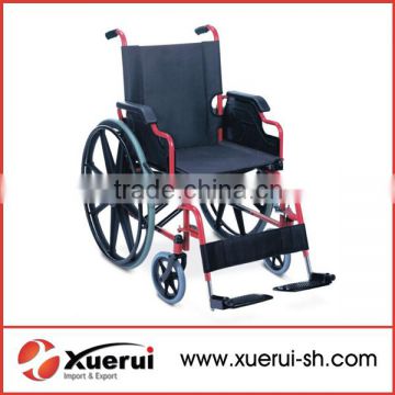Manual steel wheelchair
