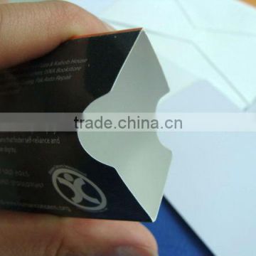 plastic business card sleeves