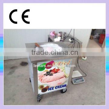 manufacture /factory supply single pan fried ice machine for ice cream shops made in China