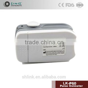 Fingertip portable Blood Oxygen Monitor LK-P60 pulse oximeter