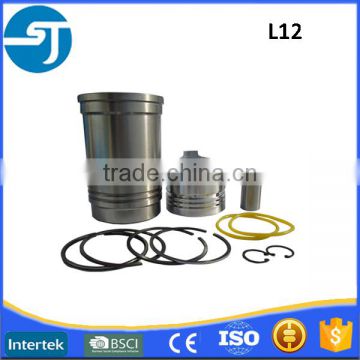 Wholesale cylinder liner kit for Changzhou 11hp L12 engine spare parts