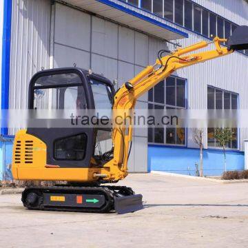 mini excavator CT18-7B,tilting bucket