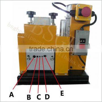 BSGH high output multi-function scrap copper wire stripping recycling machine for sale