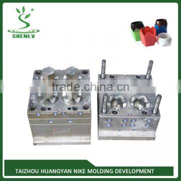 Quality assurance good sale and good service brush pot plastic injection mould