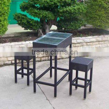 2017 Sigma high fashion all weather outdoor modern synthetic rattan used commercial bar furniture