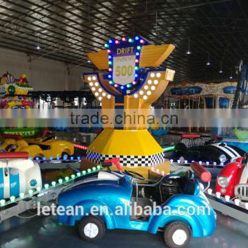 New amusement park equipment electric drift car carousel with 12 seats LT-7021