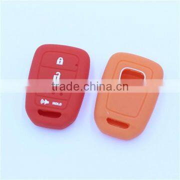 4 buttons silicone car key covers for honda, silicone car key shells for honda