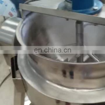 Short Heating Time Industrial Gas Tilting Jacketed Kettle Cooking Pot With Agitator Mixer