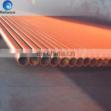 Varnished surface q235 black round steel pipe /construction pipe