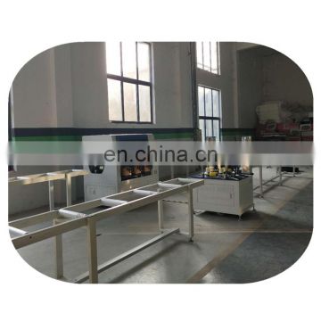 thermal break aluminium profile assembly production line_rolling machine_CNC control_high production efficiency