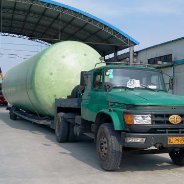 Frp Chemical Tanks Factory Supply Sewage Treatment Industrial Waste Water Treatment