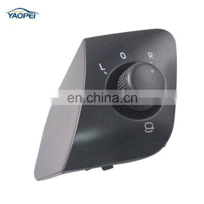 Car Side RearView Rear View Mirror Switch Adjust Control Knob fit for Sea-t 96-08 6J1959565 for Left Hand Drive