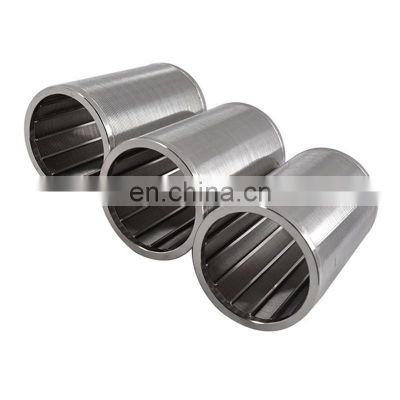 stainless steel johnson screen tube V water wire pipe